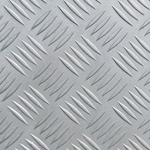 Лист нержавеющий рифленый Квинтет AISI 304 х/к 3х1000х2000 в Краснодаре