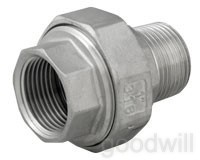 Муфта американка НР/ВР DN15 (21.3) 1/2" AISI 304 в Краснодаре