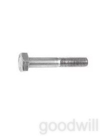 Болт с шестигранной головкой DIN 931 с неполной резьбой AISI 304/316 в Краснодаре