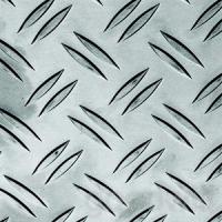 Лист нержавеющий рифленый Дуэт AISI 304 х/к 2х1000х2000