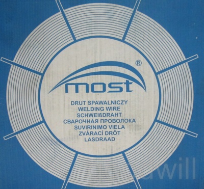 Сварочная проволока MOST 308LSi, d1,2, D300, 15kg с аттестацией НАКС в Краснодаре